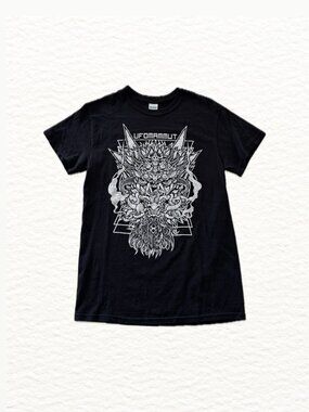 UFOMAMMUT - Band Tee - Demon - Black / White - Size S
